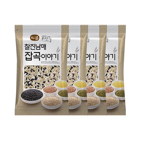 찰진남매 찰진혼합 7곡, 500g, 5개