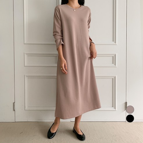 連身裙 長連身裙 日常連身裙 秋季連身裙 休閒連身裙 女裝秋季連身裙 女式中季連身裙 女式長連身裙 百褶長連身裙 長袖秋季連身裙