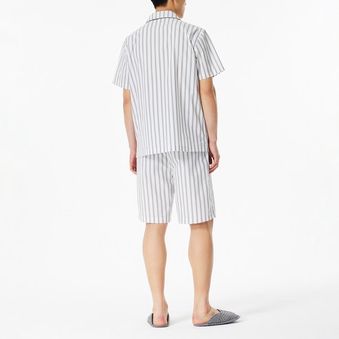 땀 많은 남성에게 쾌적한 숙면을 선사하는 JAJU 남성 코튼 파자마