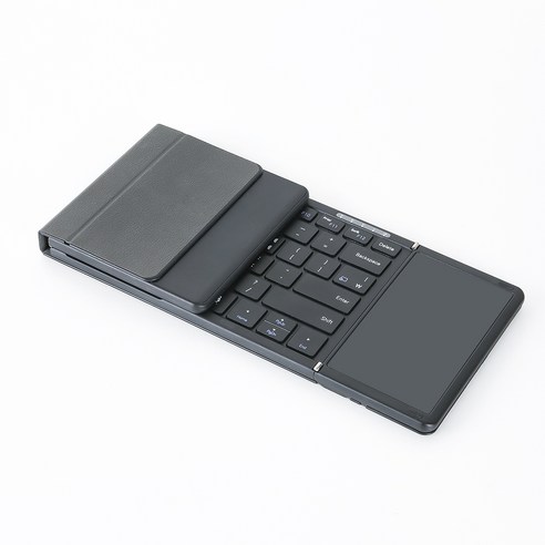 모바일 장치에서 편리하고 효율적인 타이핑을 위한 아이노트 터치패드 블루투스 무선 접이식 키보드