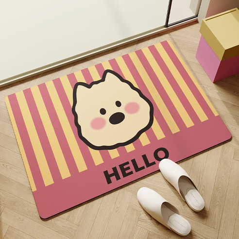 리치쌀봉 모던 규조토 발매트 40 x 60 cm, 타입4, 1개