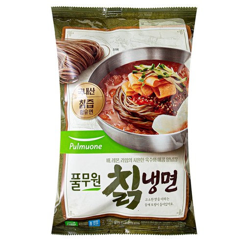 신선하고 쫄깃한 여름 간식을 위한 풀무원 칡냉면