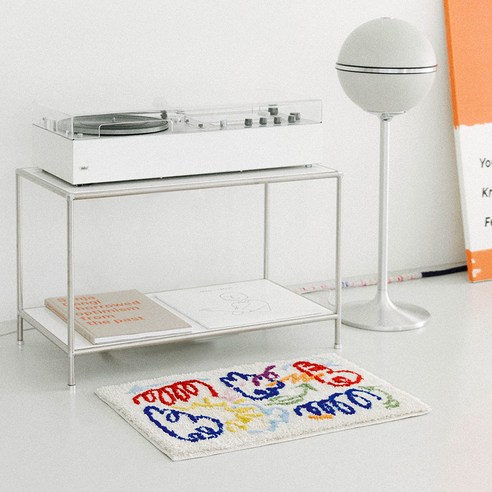 포근한 감성과 안전을 더하는 노미아 두들 미니 논슬립 발매트