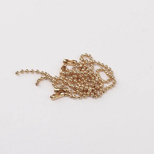 컬러 볼체인, 골드, 50개