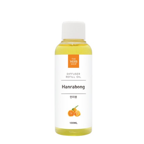 더허브샵 디퓨저 리필오일, 한라봉, 100ml, 1개