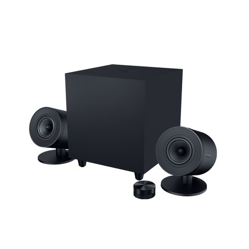 레이저 Nommo V2 Pro 스피커는 뛰어난 음향 품질과 편리한 무선 연결을 제공하는 블루투스 & 무선 스피커입니다.