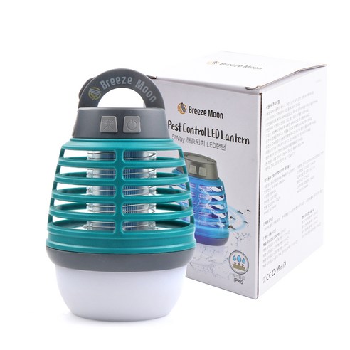 카템 5Way 해충퇴치 LED 랜턴, 다크그린, 1개