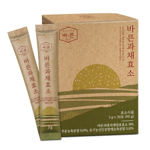 건강한약속바른 과채 효소 과일 야채 효소식품 30p, 90g, 1개