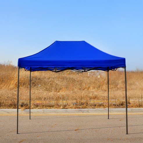 푸른 쉼표를 펼치다, 캠프빌리지 접이식 캐노피 천막