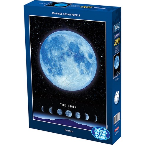 달 야광효과 직소퍼즐 TMX-50-063, 혼합색상, 500피스