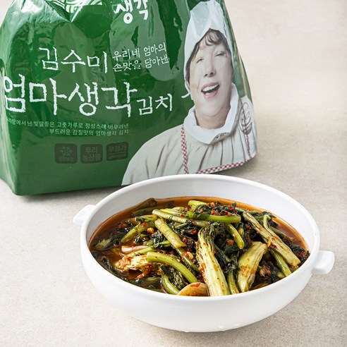 김수미엄마생각 열무김치, 3kg, 1개