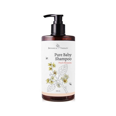 보타니컬테라피 베이비 샴푸 500ml 피치블로썸, 대용량 1개 신생아샴푸 보타니컬테라피 베이비 샴푸 500ml 피치블로썸, 대용량 1개 신생아샴푸