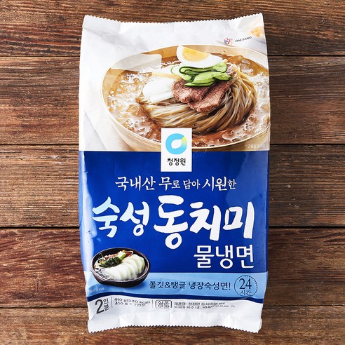 청정원 숙성 동치미 물냉면 2인분, 910g, 1개