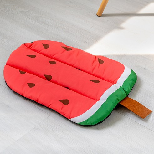 반려동물 올하이 귀여운 여름 쿨패드 매트, 01 수박