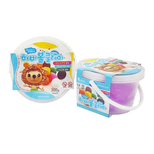 하비볼 클레이 2p, 형광보라, 300g, 2개