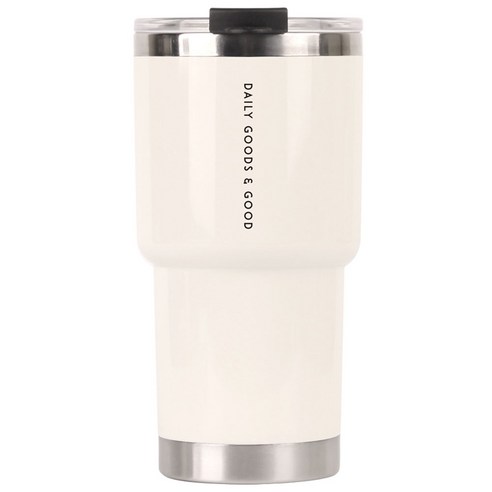 디지지 트루디 스테인레스 텀블러, 아이보리, 500ml