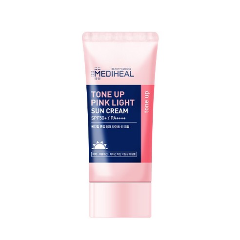 메디힐 톤업 핑크 라이트 선 크림 SPF50+ PA++++, 45ml, 1개