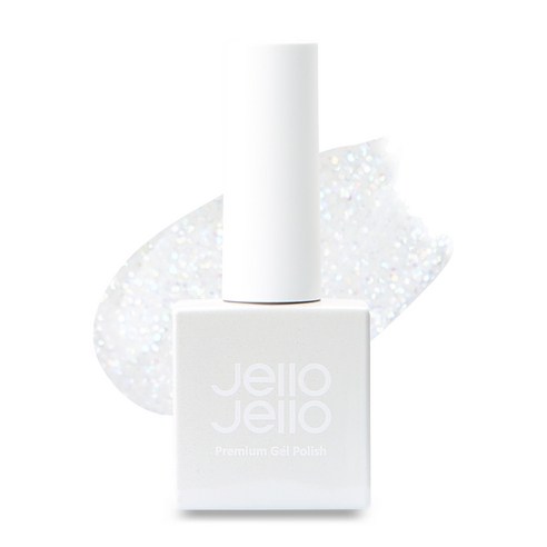 젤로젤로 글리터 젤네일 트위디슈가 10ml, JG-18 화이트슈가, 1개