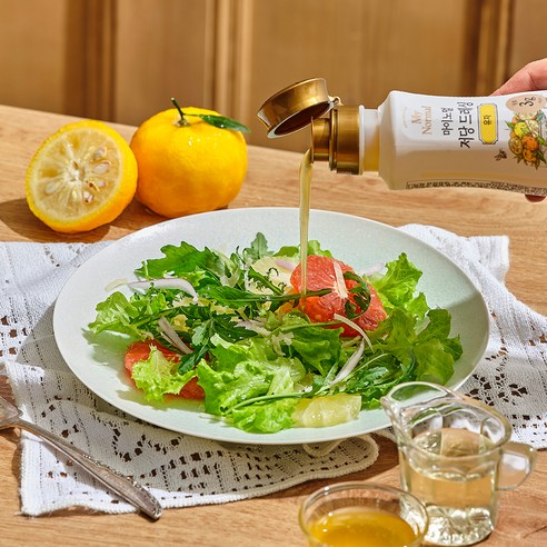 건강과 맛을 동시에 만족시키는 저당 드레싱