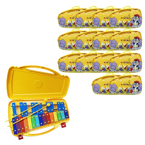 HDC 영창 실로폰 27키 YX-27 15p, 27판, 옐로우(YX-27KY), 1개