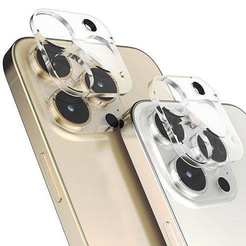 신지모루 쉴드 휴대폰 카메라렌즈 강화유리 액정보호필름 2p, 1세트
