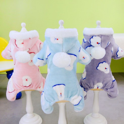 伴侶 寵物用品 小狗 貓 組合使用 服裝 多合一 狗 狗 狗
