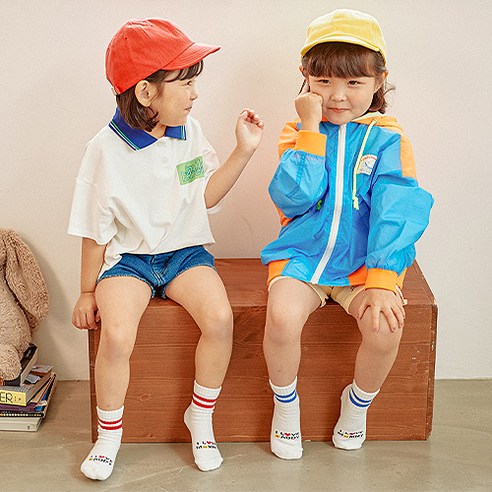 사랑스러운 우리 아이 발을 위한 최고의 선택, GGRN 골지 양말 세트!