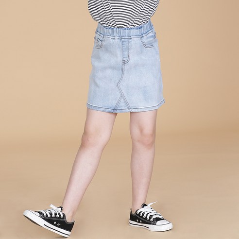 보누맘 여아용 리얼미 숏 청치마