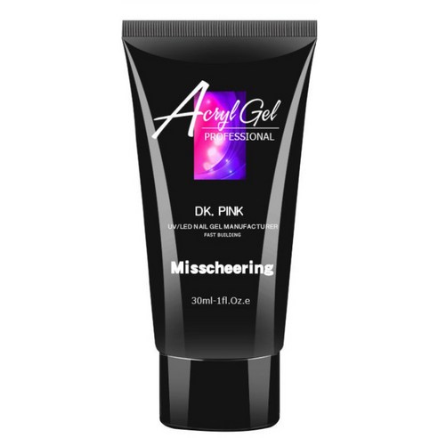 스위스녹스 셀프 인조 손톱 연장 베이직 폴리젤 30ml, 1개, 다크핑크