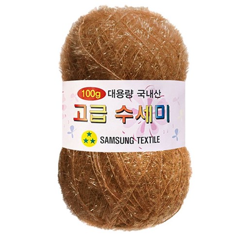 yarna 대용량 고급 수세미 100g, 142카멜, 1개