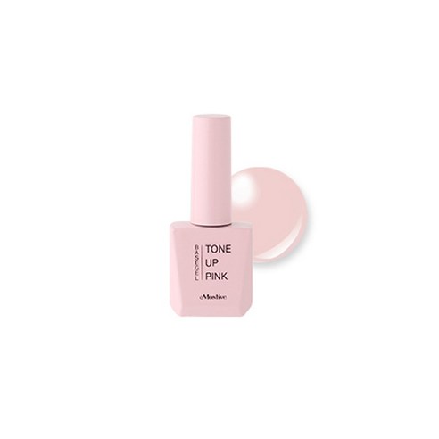 모스티브 칼라 젤폴리시 톤업 베이스 젤 12ml, 핑크, 1개