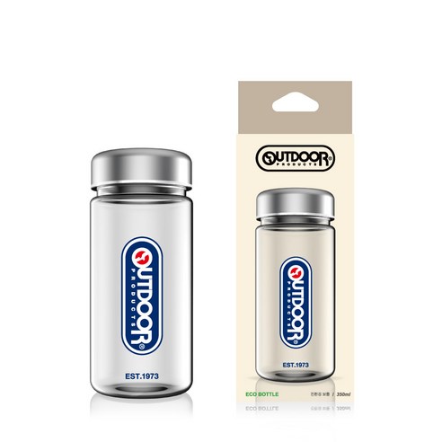 아웃도어프로덕트 보틀, 투명, 350ml, 1개