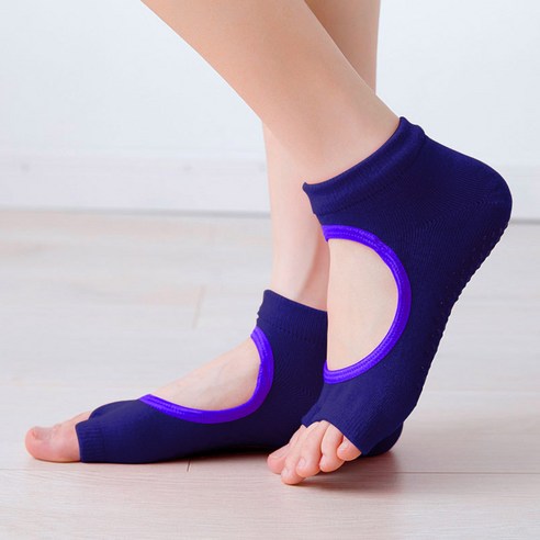 비단길 리라 오픈토 요가 필라테스 양말 3켤레