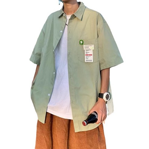 男 時尚 服裝 上衣 休閒 襯衫 成年男 成年男子 青年 男裝