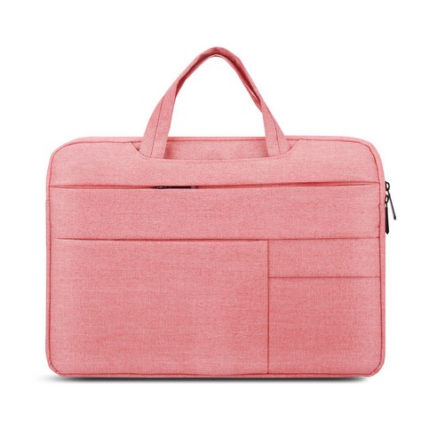 노트북가방  코딩 멀티 포켓 노트북 파우치 가방 KD-19, 핑크