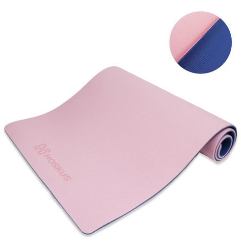 호스커스 TPE 요가매트 10mm, 퓨어베이지