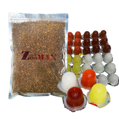 쥬맥스 사슴벌레 매트 2L + 젤리 4종 x 10p 세트, 혼합색상, 1세트