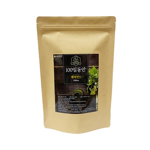 정앤정 100일동안 삼각티백 페퍼민트차, 1.2g, 100개