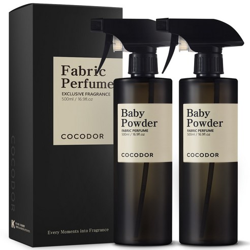 코코도르 룸 앤 패브릭 퍼퓸 섬유탈취제, 500ml, 2개, 베이비 파우더
