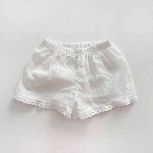 예루예나 여아용 러브 스노이 속바지 자가드 썸머 이너웨어