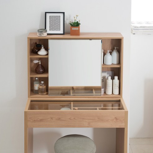 좁은 방을 넓게 쓰는 마법, 리바트 스마트 수납 화장대