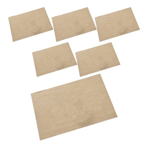 ABM 식탁매트 6p, 베이지, 45 x 30 cm