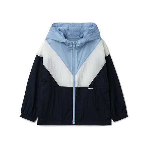 레노마키즈 남아용 브이 3단 배색 점퍼 R2325J005
