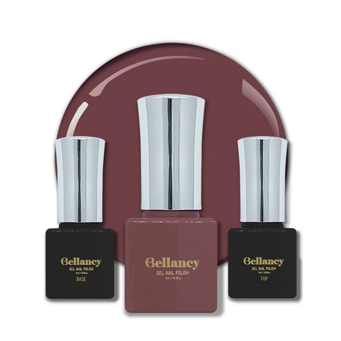 벨랑시 젤네일 3종세트, 벨랑시 베이스 5ml+SN-15 브라운 5ml+벨랑시 탑 5ml, 1세트