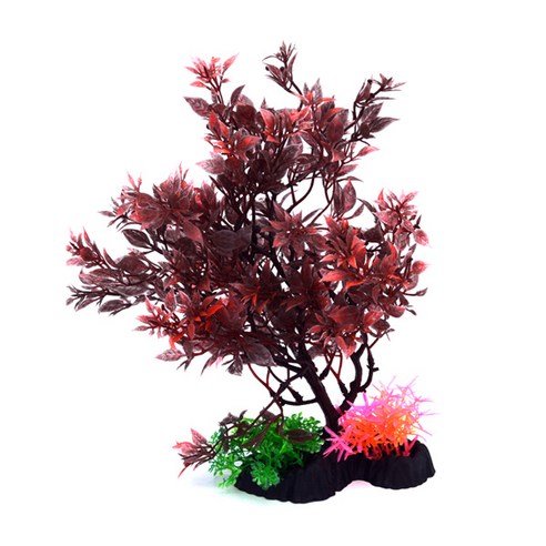 아쿠아테라 어항장식 인조수초 AT-808T, 혼합색상, 1개