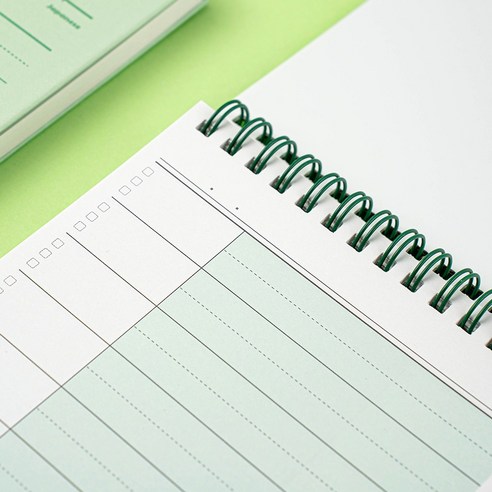 산뜻한 컬러와 실용적인 디자인으로 학습의 즐거움을 더하는 뮤니드 스프링 파스텔 단어 암기 노트