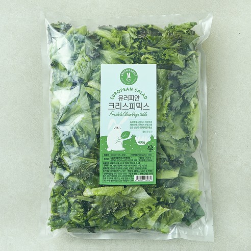 그린래빗 유러피안 크리스피믹스 샐러드, 400g, 1개