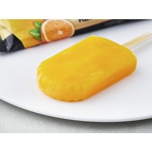 상큼함은 그대로, 건강은 더하다! 빙그레 생귤탱귤 제로 감귤 아이스바