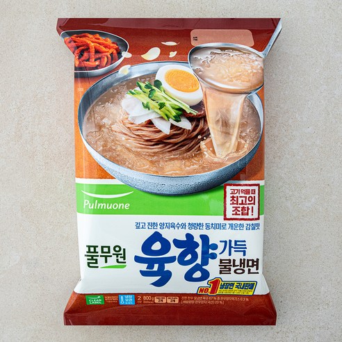 풀무원 육향가득 물냉면 2인분, 800g, 1개