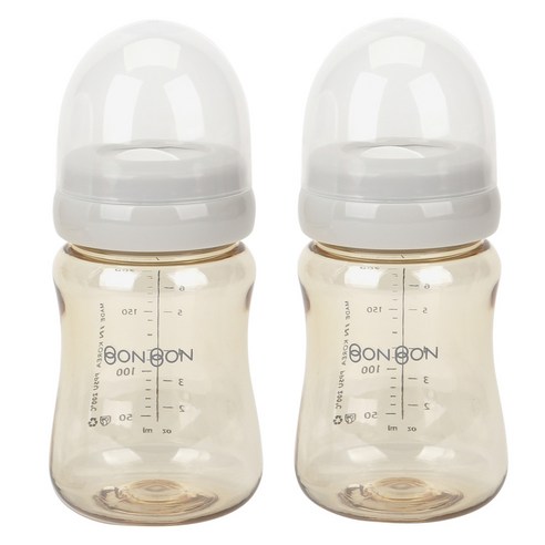 데일리라이크 봉봉 PPSU 젖병 2세트 200ml, 노꼭지, 라이트그레이, 1개